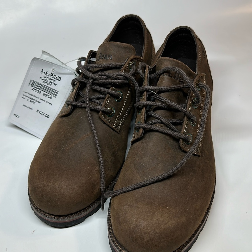 L.L. Bean East Point Casual Oxford. Sz. 11 W(EE)